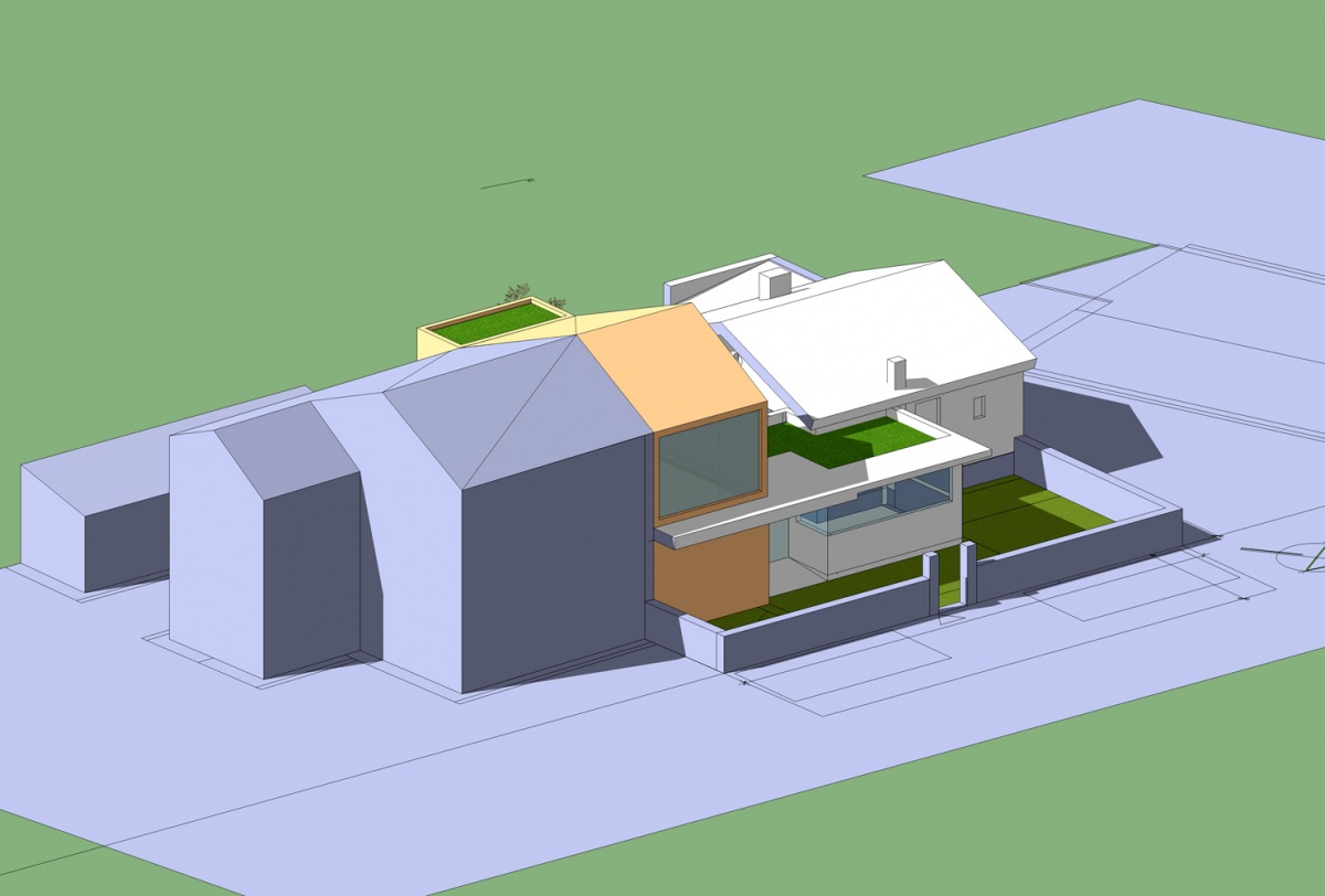 Extension d'une maison de ville