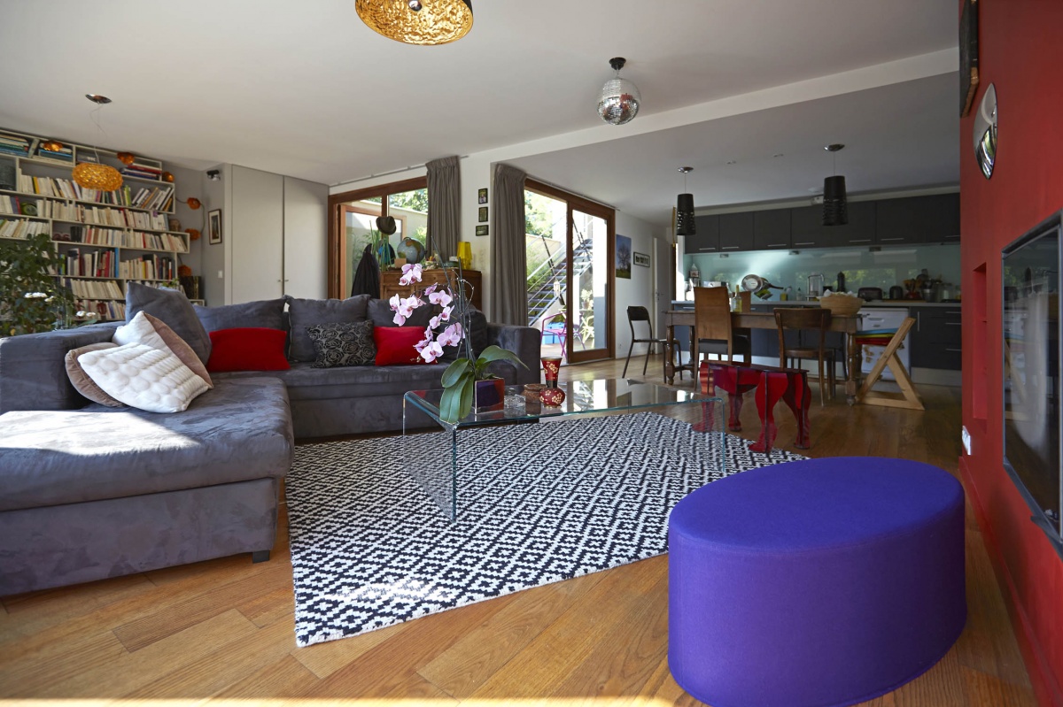 Villa PER : atelier-cc-architecte-toulouse-maison-lauragais-moderne-contemporaine-salon-cosy