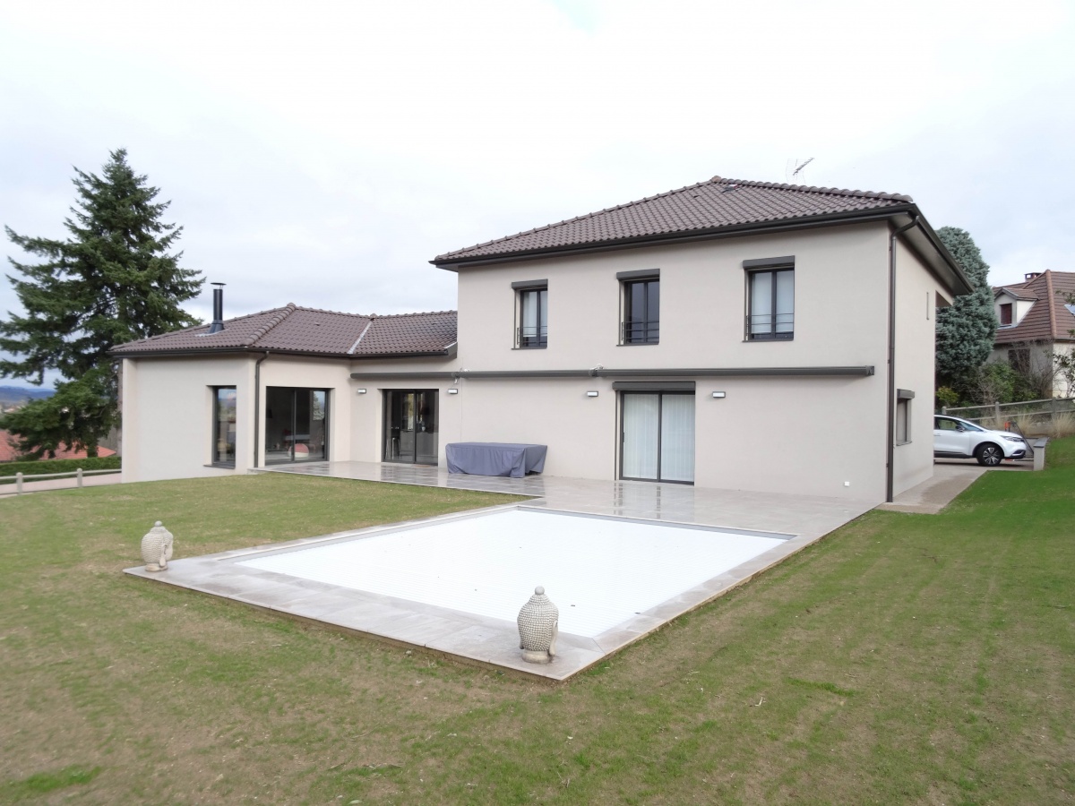 R�habilitation et extension maison plan Favier