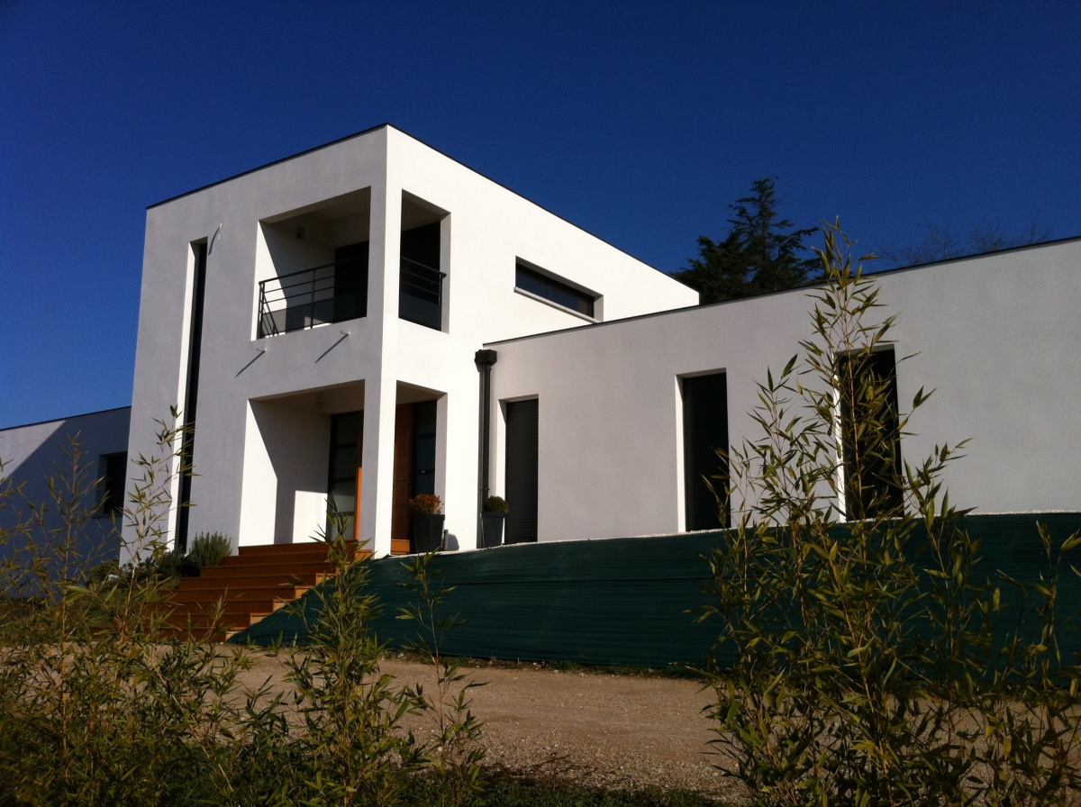 Maison contemporaine : Delmas6