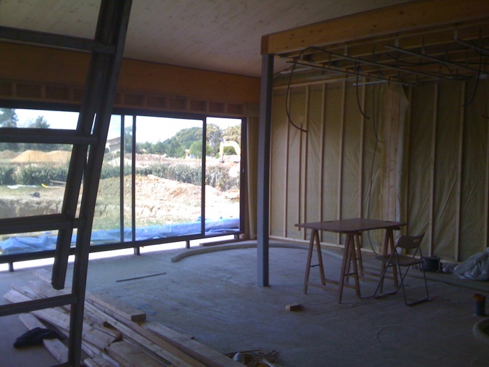 Villa V : Chantier 20.07.2009