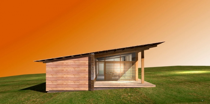 Maison bois bioclimatique / Basse �nergie : 02_maison bois bioclimatique