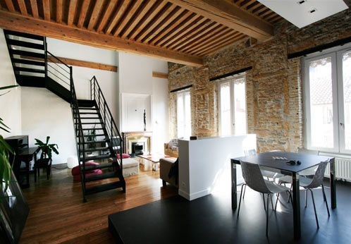 R�novation d'un appartement � la Croix Rousse.