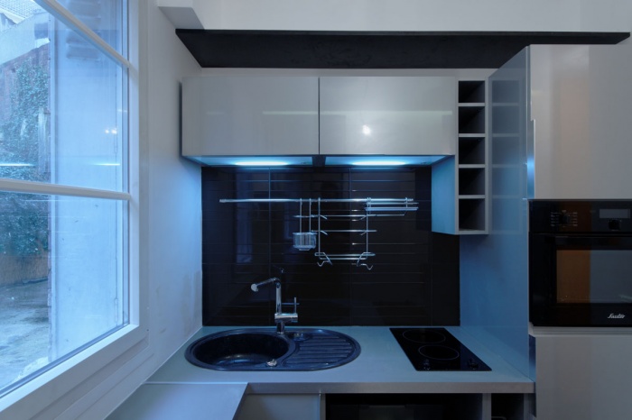 Restructuration complète d'un petit appartement