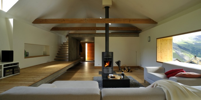 R�habilitation d'une ferme d'alpage