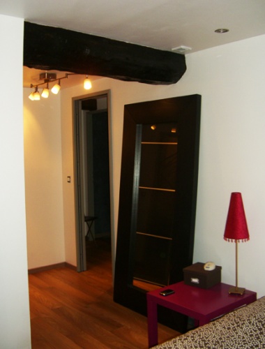 rhabilitation d'un appartement - transformation d'une cave : chambre