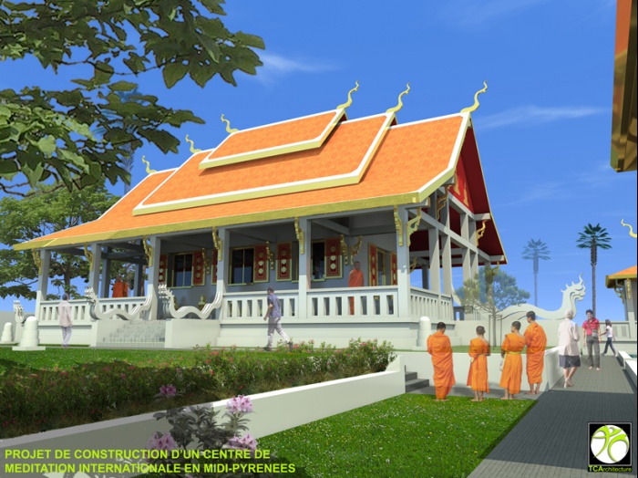 CENTRE DE MEDITATION BOUDDHIQUE INTERNATIONALE (en cours d'tudes) : image_projet_mini_38633