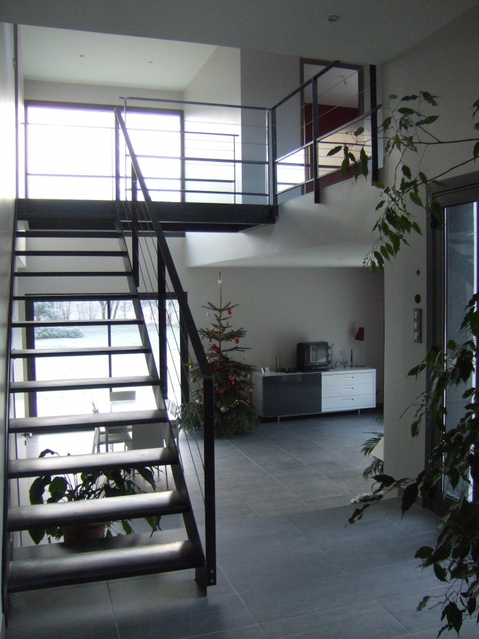 Maison Viret : Mont�e d'escalier