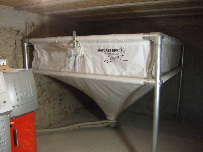 R�habilitation Toletti : Silo granules bois