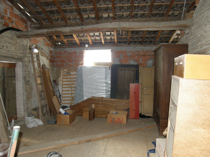 Rénovation Maison DMK : combles avant travaux