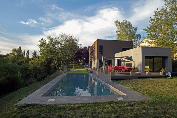 Maison contemporaine HQE : texL06