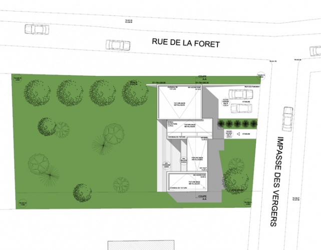 Construction d'une maison individuelle � RICHELING (57) : PC2