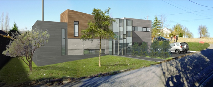 Construction d'une maison individuelle � RICHELING (57) : PERS INTEGRATION 2 copy