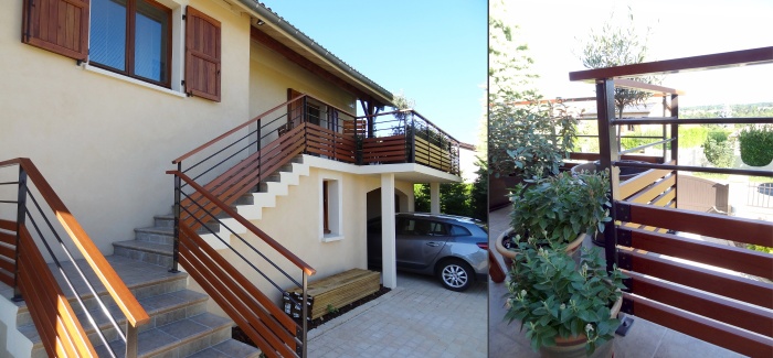 R�novation et extension d'une maison � Cailloux-sur-Fontaines : Joannin - photo 2