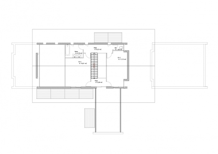 ESQUISSE : ETAGE 