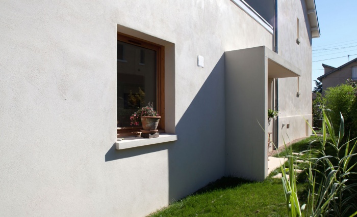 r�novation extension d'une maison ouvri�re : l'extenion en continuit� de l'existant