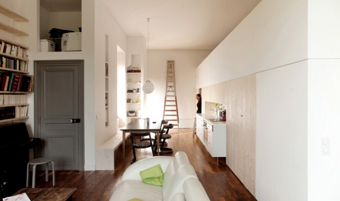 restructuration d'un appartement � la Croix-Rousse