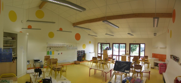 Extension �cole maternelle � B�ligneux : Salle de classe