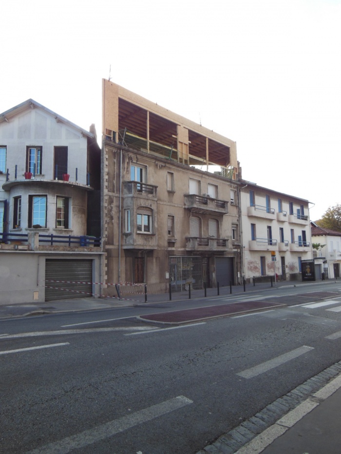 Surlvation d'un immeuble  Toulouse : 28.09.12 (2)