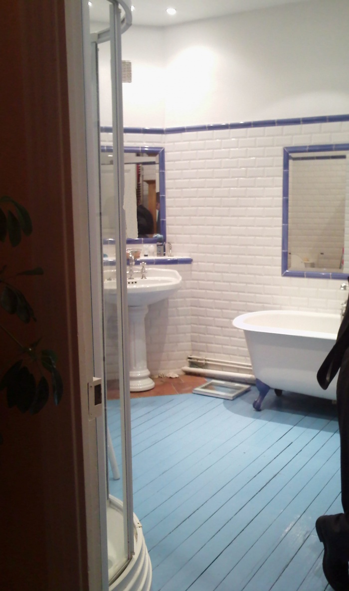 Rnovation salle d'eau et salle de bain dans maison bougeoise du 19 me sicle : salle de bain tat des lieux