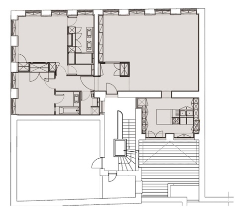 R�unification de deux appartements � la Croix-Rousse : 02_R�unification Appartements Croix-Rouse