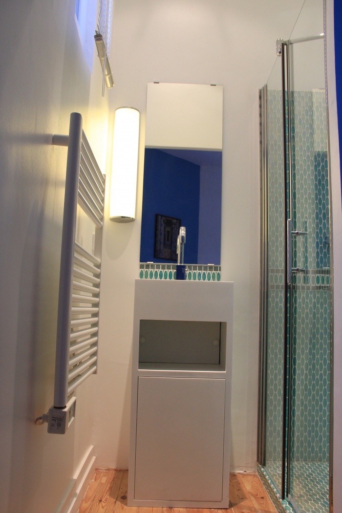 Rnovation salle d'eau et salle de bain dans maison bougeoise du 19 me sicle : ralisation salle d'eau