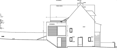 R�novation et Extension d'une maison dans le Finist�re : 04_R�novation et Extension Maison Finist�re