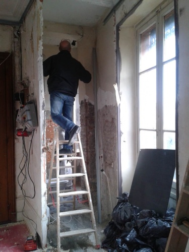 Rénovation d'un appartement de type haussmannien quartier St Etienne (Chantier en cours) : 2012-12-04 14.14.07