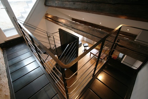 R�novation d'un appartement en duplex avec terrasse de toit