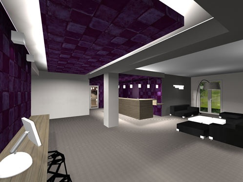 R�novation d'un hotel : vue2