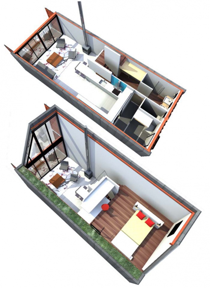 Loft & aiR : Loft : vue eclate