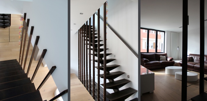 Maison H - Rnovation  Toulouse : Volet escalier mtal