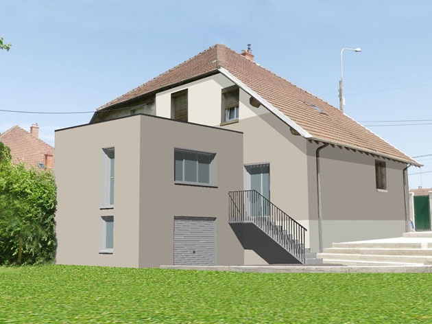 Extension d'une maison individuelle � Tassin : image_projet_mini_68448
