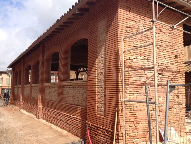 Reconversion de l'ancien prau scolaire en salle de runion  Fronton (31) : prau fronton.JPG