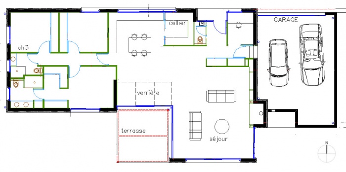 MAISON Ca : plan