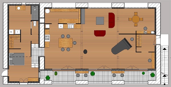 Amnagement d'un Loft dans une grange : 1-.6 SITE INTER