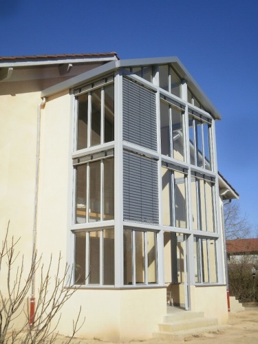 R�novation d'une ferme avec v�randa