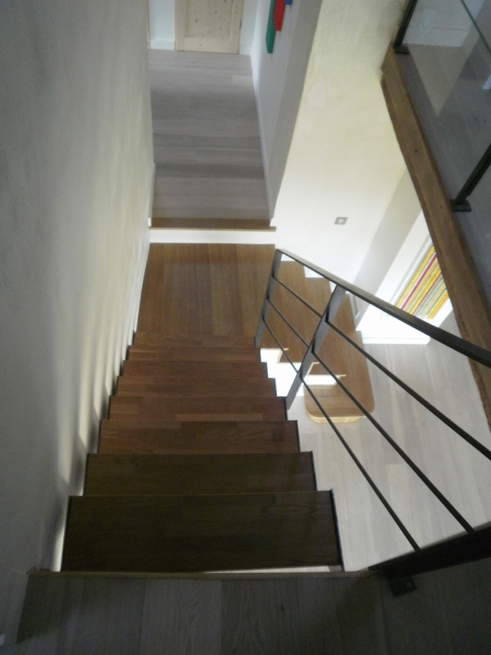 R�am�nagement d'une ancienne ferme dans le Rhone : Int�rieur