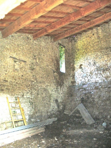 Un logement dans une ancienne grange : La grange c�t� int�rieur