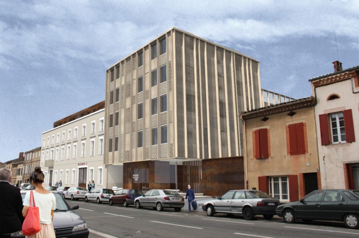 Transformation d'un bâtiment de bureaux en Résidence Hôtelière à Albi