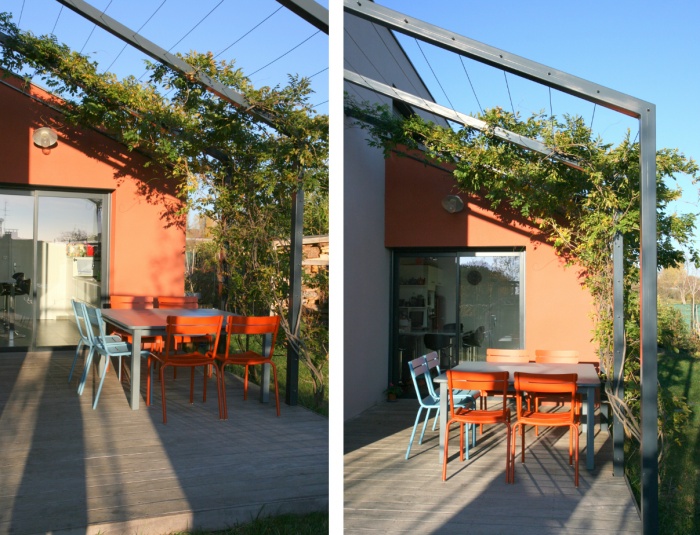 Maison A : Terrasse nord-r70