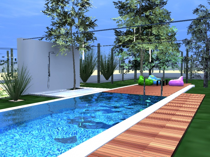 Piscine & paysage