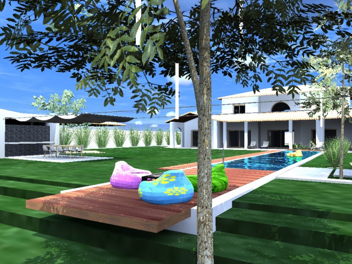 Piscine & paysage : plage