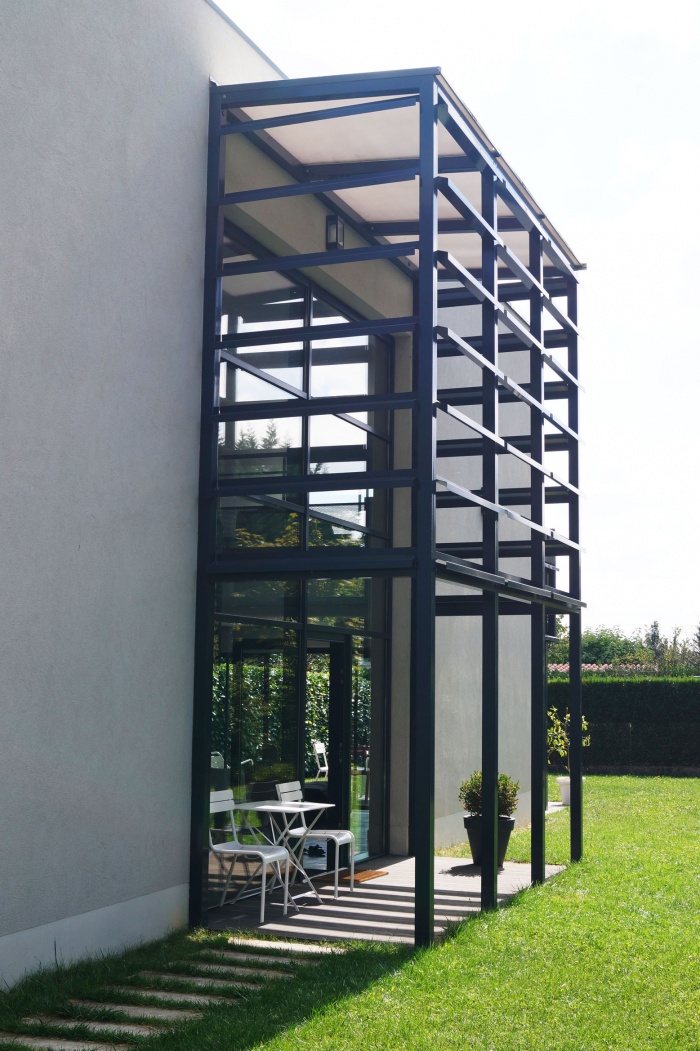 Maison Fayolle : Zoom entr�e