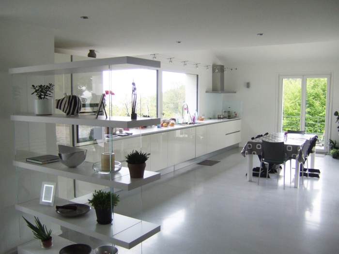 R�habilitation maison � Saint Romain au Mont d'Or : Cuisine