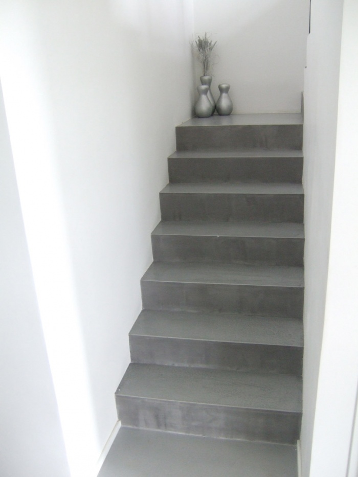 R�habilitation maison � Saint Romain au Mont d'Or : Escalier