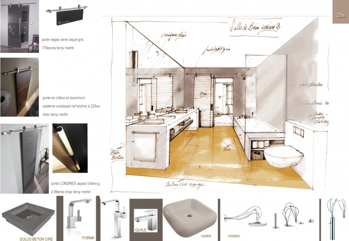 Avant projet appartement quartier des Chalets 31 : 2bisb copie