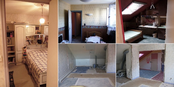 r�novation et am�nagement Contemporain complet d'une partie d'une maison : projet_lieu4