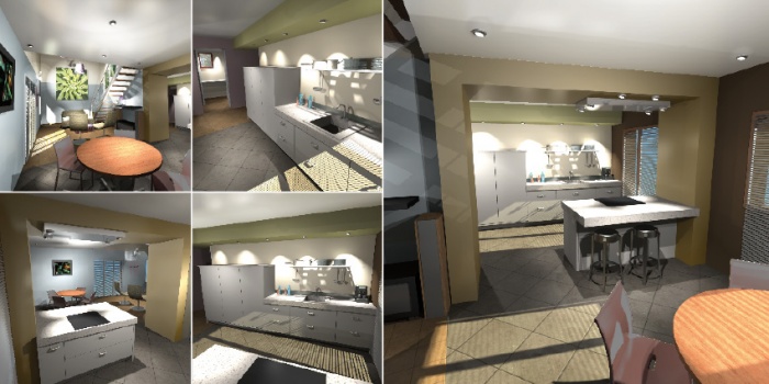 r�novation et am�nagement Contemporain complet d'une partie d'une maison : image_projet_mini_9310