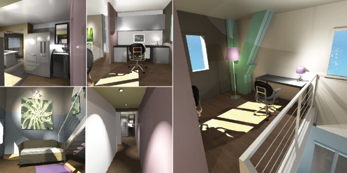 r�novation et am�nagement Contemporain complet d'une partie d'une maison : image_projet_mini_9311